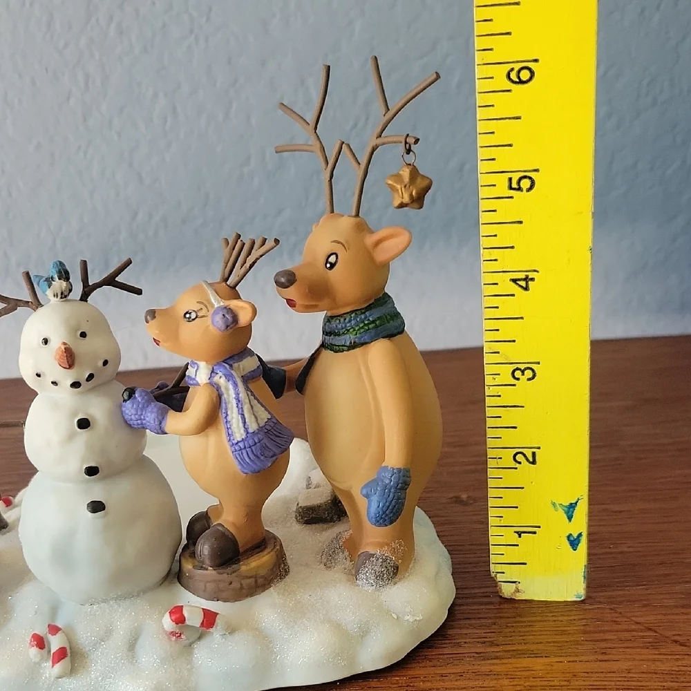 PartyLite P8635 Reindeer Pillar Candle Holder